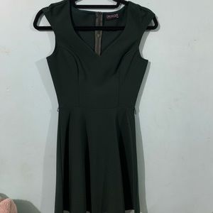 CUTEST Olive Green Dress